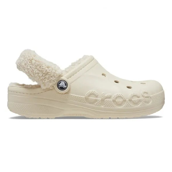 Crocs Baya Lined Fuzz Strap Clog Papucs