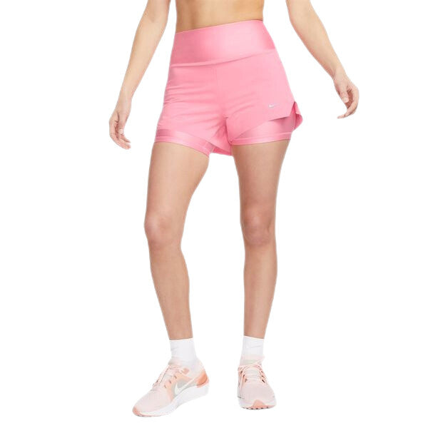 Nike Dri-FIT Swift Womens Mid-Rise 3\" 2-in-1 Running Shorts with Pockets