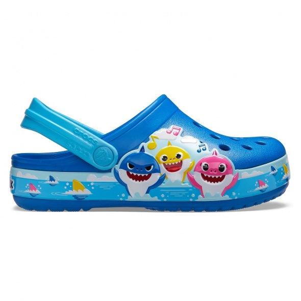 Crocs 21 FunLab Baby Shark Band Clog K Papucs - Sportmania.hu