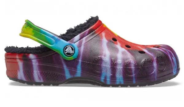 Crocs Baya Lined TieDye Graphic Clog Papucs - Sportmania.hu