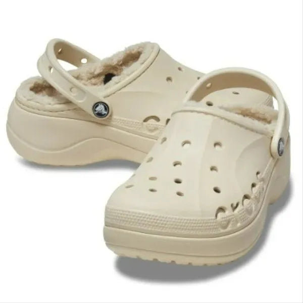 Crocs Baya Platform Lined Clog Papucs - Sportmania.hu