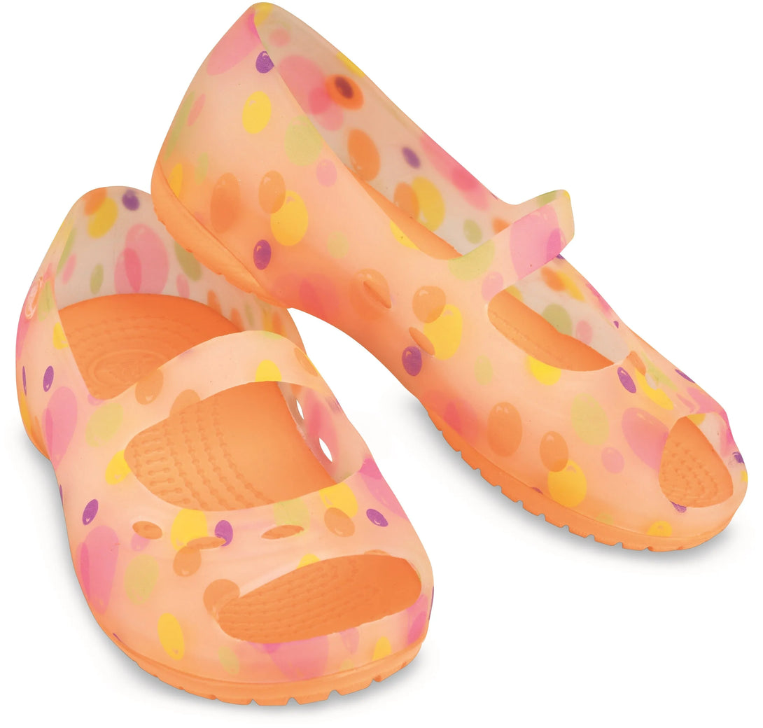 Crocs Carlie Flat Girls Bubbles Papucs - Sportmania.hu