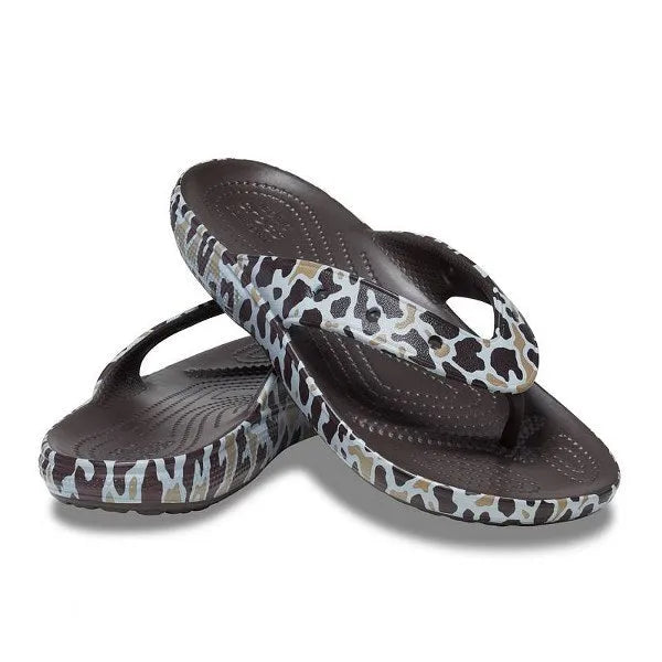 Crocs Classic Animal Print Flip Papucs - Sportmania.hu