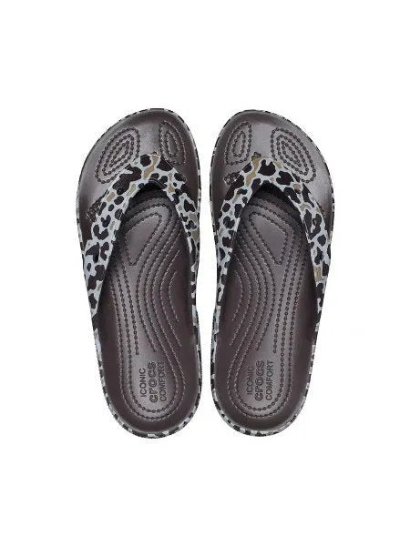 Crocs Classic Animal Print Flip Papucs - Sportmania.hu