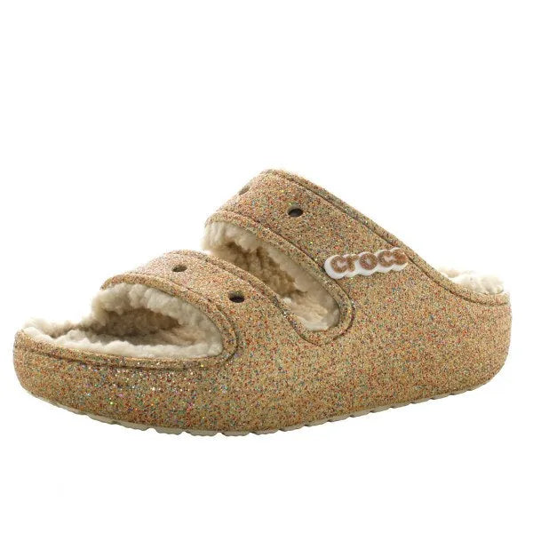 Crocs Classic Cozzzy Glitter Sandal Papucs - Sportmania.hu