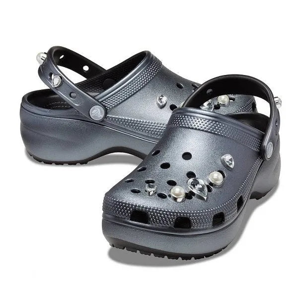 Crocs Classic Platform Crystals Pearls Clog W Papucs - Sportmania.hu