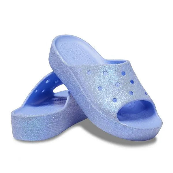 Crocs Classic Platform Glitter Slide W Papucs - Sportmania.hu