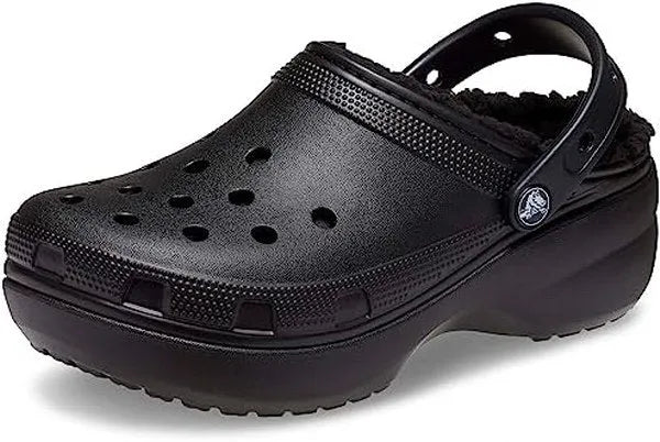 Crocs Classic Platform Lined , női Papucs - Sportmania.hu