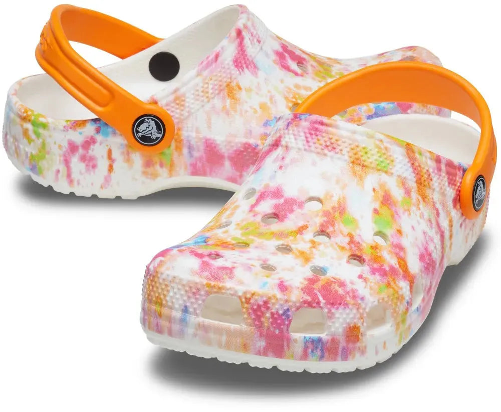 Crocs Classic Tie Dye Graphic Kids Clog W 206995-83B Cipő - Sportmania.hu