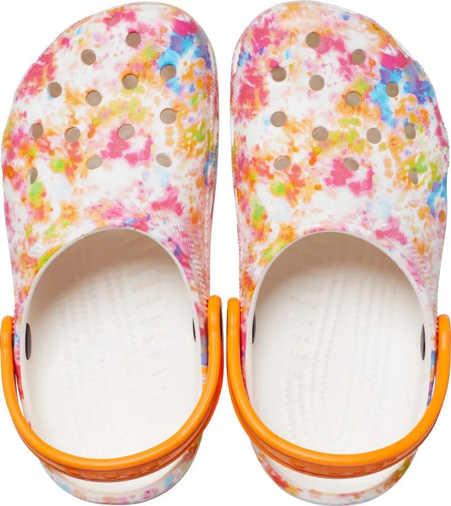 Crocs Classic Tie Dye Graphic Kids Clog W 206995-83B Cipő - Sportmania.hu