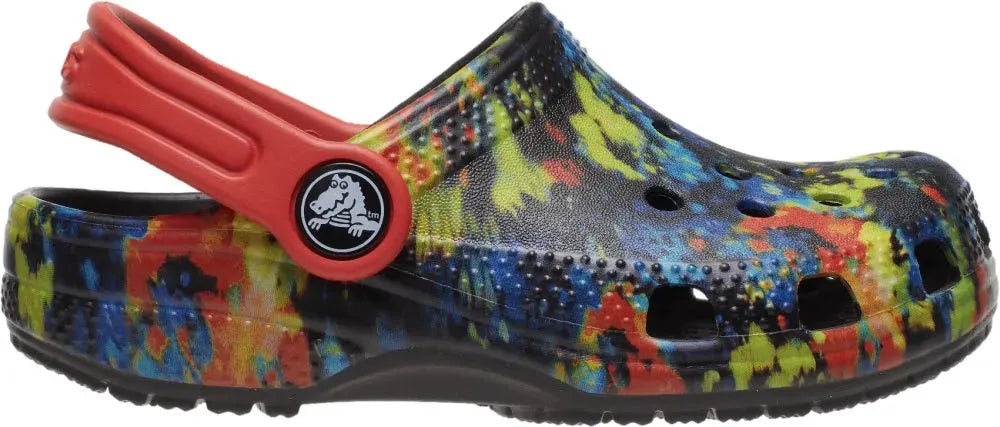 Crocs Classic TieDye Graphic Clog T gyerek Papucs 206994-4SW
