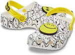 Crocs ClassicSmileyWorldCharmClogK gyerek Papucs