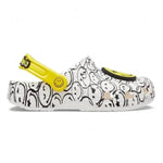 Crocs ClassicSmileyWorldCharmClogK gyerek Papucs