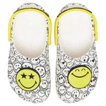 Crocs ClassicSmileyWorldCharmClogK gyerek Papucs