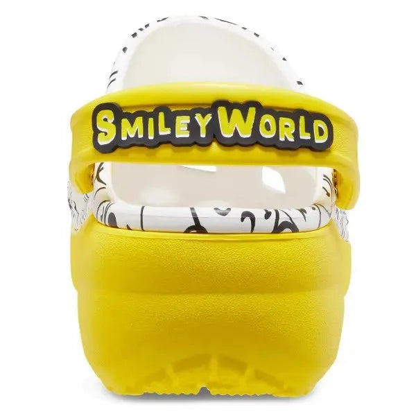 Crocs ClscPlatformSmileyWorldCharmCg Papucs - Sportmania.hu