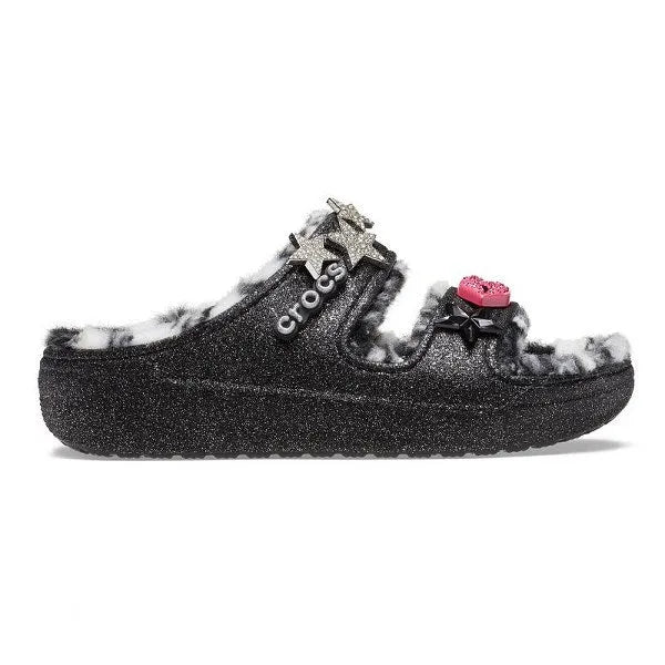 Crocs Clssic Cozzzy Disco Glitter Sandal CIPÕ - PAPUCS - SZANDÁL - Sportmania.hu