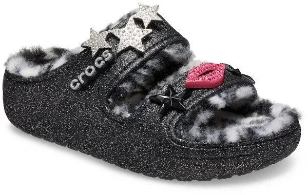 Crocs Clssic Cozzzy Disco Glitter Sandal CIPÕ - PAPUCS - SZANDÁL - Sportmania.hu