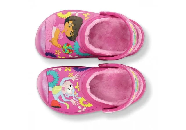 Crocs Dora Lollipops &amp;amp;amp; Flowers Lined Clog Papucs - Sportmania.hu