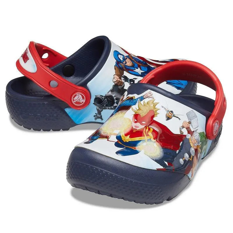 Crocs FL Avengers Patch Clog K gyerek Papucs