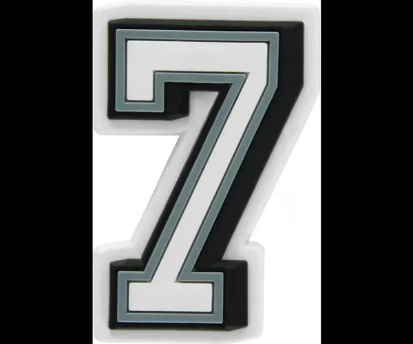 Crocs Jibbitz Number 7 Cipődísz - Sportmania.hu