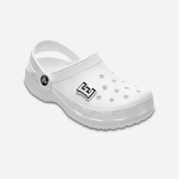Crocs Letter E unisex Cipődísz