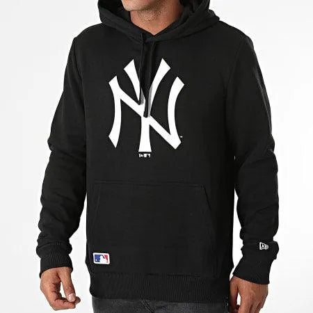 New Era PULOVER TEAM LOGO HOODY NEYYAN BLK Pulóver - Sportmania.hu