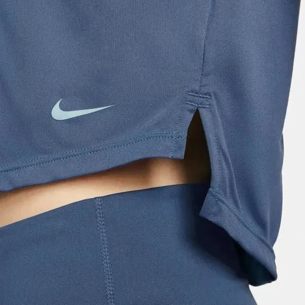 Nike Dri-FIT One-Womens Color-Block Short-Sleeve Training Crop Top Póló - Sportmania.hu
