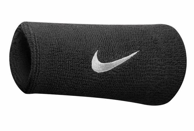 Nike EQ Swoosh Dupla Szélességű Csuklószorító - Fekete