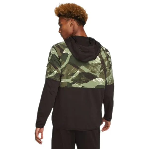 Nike Dri-FIT Fleece Full-Zip Camo Fitness pulóver kapucnis pulóver - Sportmania.hu