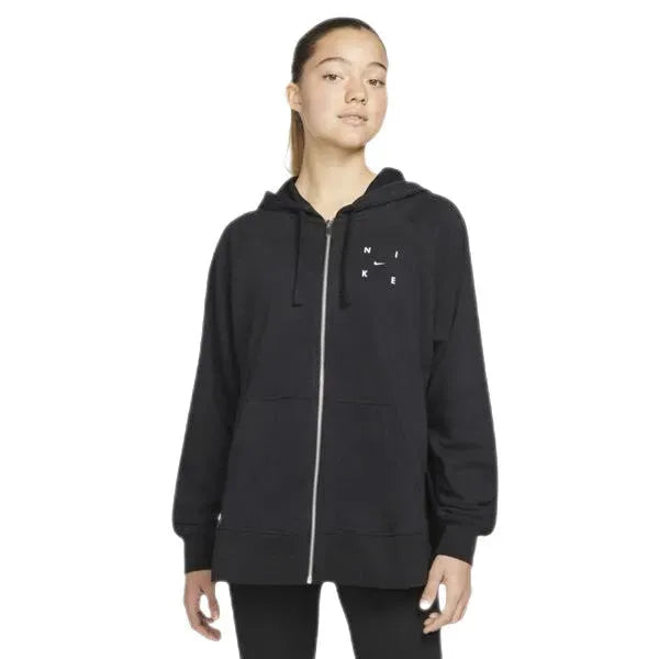 Nike_ Nike Dri-FIT Get Fit-Womens Full-Zip Fleece Training Hoodie Pulóver - Sportmania.hu