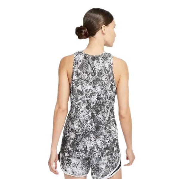 Nike_ Nike Dri-FIT Pro Womens All-Over-Print Tank Top női Atléta