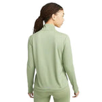 Nike_ Nike Dri-FIT Swoosh-Women\'s 1/4-Zip Long-Sleeve Running Mid Layer zip női pulóver