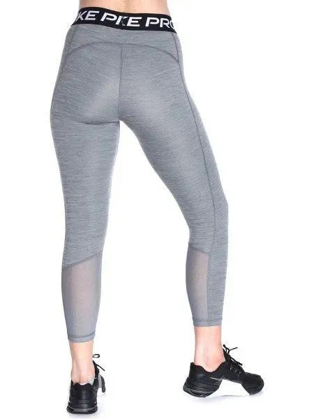 Nike_ Nike Pro 365-Women\'s Mid-Rise Cropped Mesh Panel Leggings Nadrág
