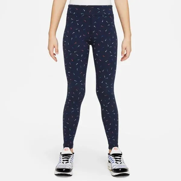 Nike_ Nike Sportswear Essential-Big Kids\' (Girls\') Mid-Rise Leggings