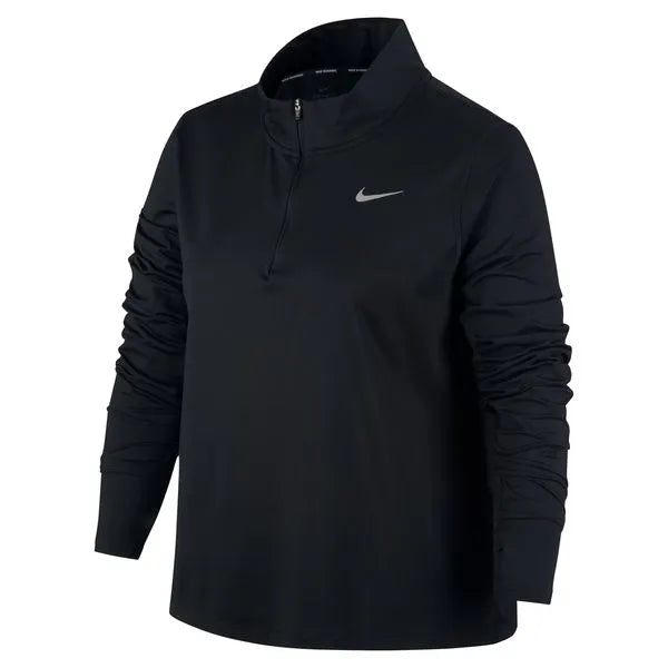 Nike_ NOS NIKE ELEMENT WOMEN\"S 1/2-Z Hosszú ujjú női Hosszú ujjú póló
