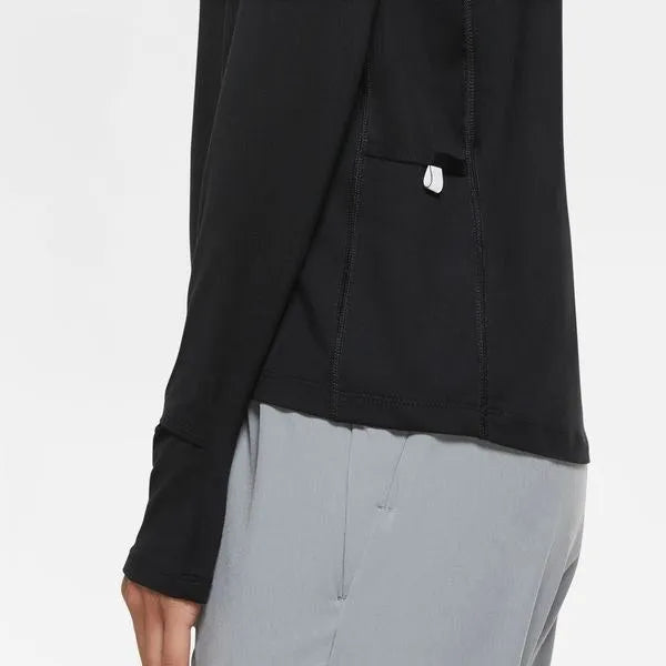 Nike_ NOS NIKE ELEMENT WOMEN\"S 1/2-Z Hosszú ujjú női Hosszú ujjú póló
