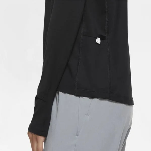 Nike_ NOS NIKE ELEMENT WOMEN\"S 1/2-Z Hosszú ujjú női Hosszú ujjú póló