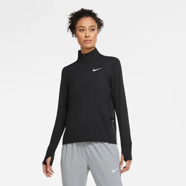 Nike_ NOS NIKE ELEMENT WOMEN\"S 1/2-Z Hosszú ujjú póló