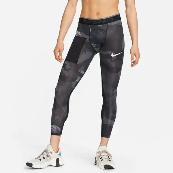 Nike Pro Dri-FIT-Men\'s Camo Tights legging, férfi Leggings