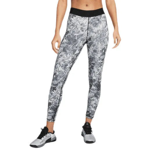 Nike Pro Dri-FIT Womens Mid-Rise 7/8 All-Over-Print Leggings - Sportmania.hu