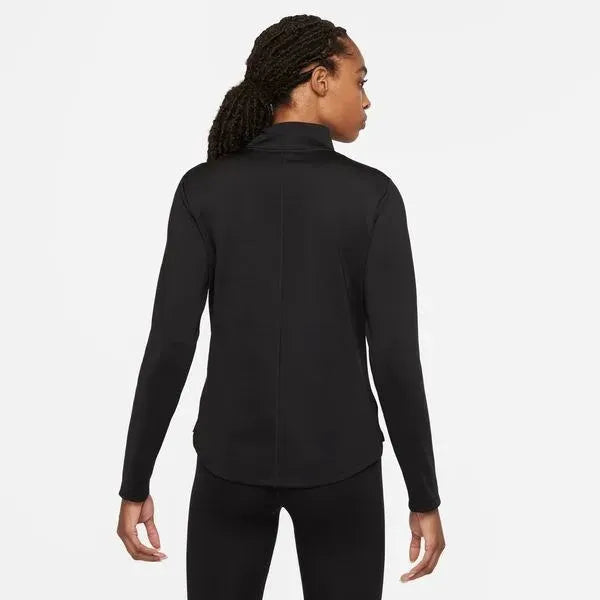 Nike_ W NK ONE TF STD LS HALF ZIP Hosszú ujjú póló
