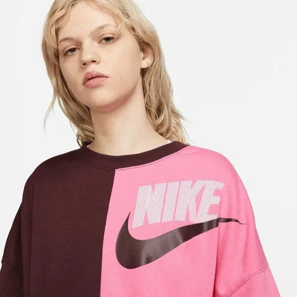 Nike_ W NSW FT FLC OOS CREW DNC Pulóver
