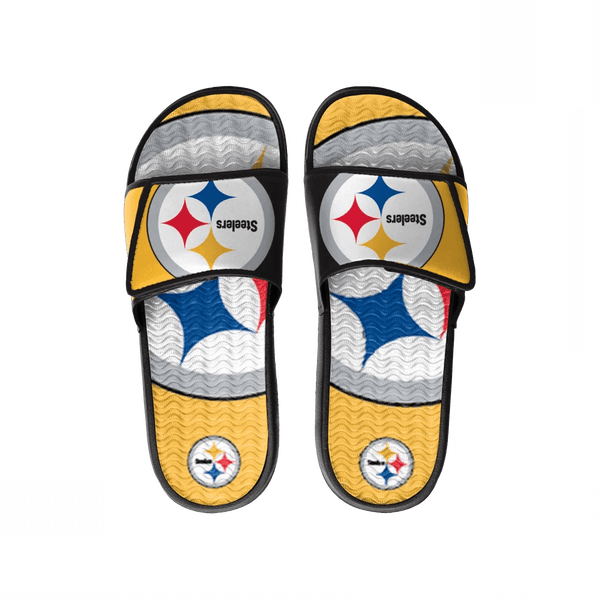 Pittsburgh Steelers NFL Colorblock papucs - Sportmania.hu