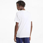 Puma ESS Small Logo fehér férfi Póló