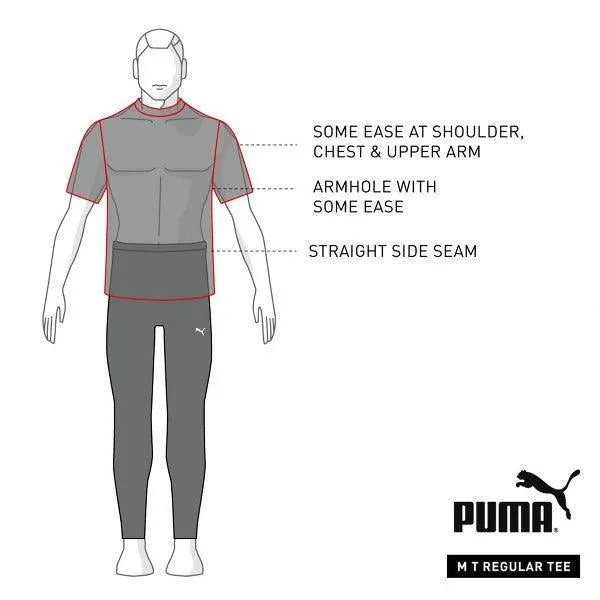 Puma ESS Small Logo fehér férfi Póló