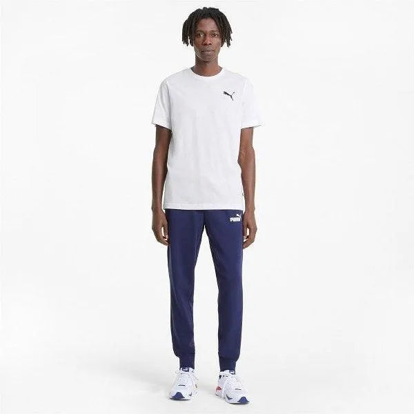 Puma ESS Small Logo fehér férfi Póló