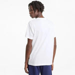 Puma ESS Small Logo fehér férfi Póló
