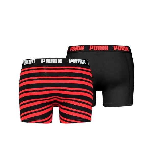 Puma HERITAGE STRIPE BOXER 2P férfi alsónemű
