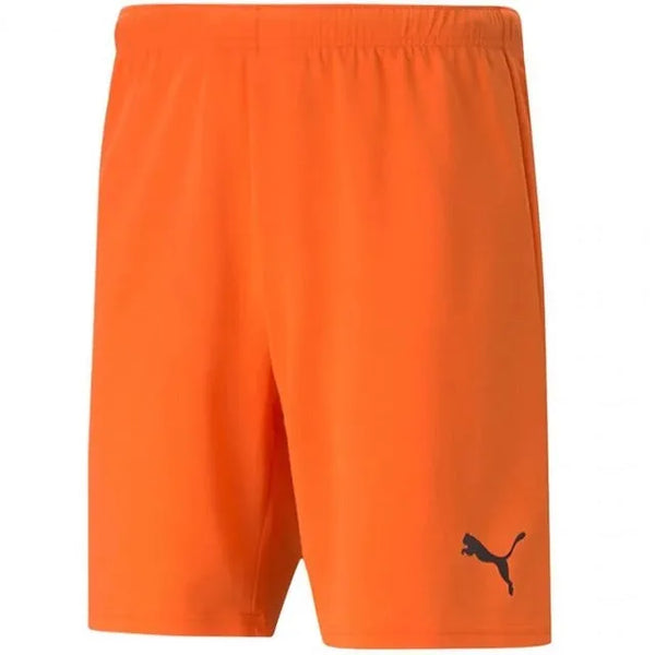 Puma teamRISE Short GOLDEN POPPY-Puma Black Short - Sportmania.hu