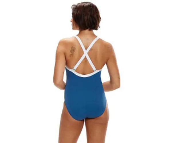 Speedo SPDSCU ENTWINE PT 1PC AF BLUE/WHITE (UK) Úszódressz - Sportmania.hu
